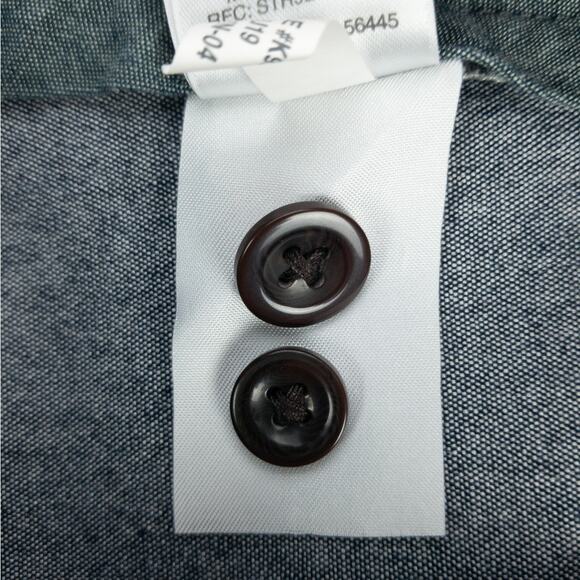 Chino Shorts Men's 31W 10" Inseam Charcoal Gray Flat Front Cotton Blend J. Crew - Picture 7 of 10